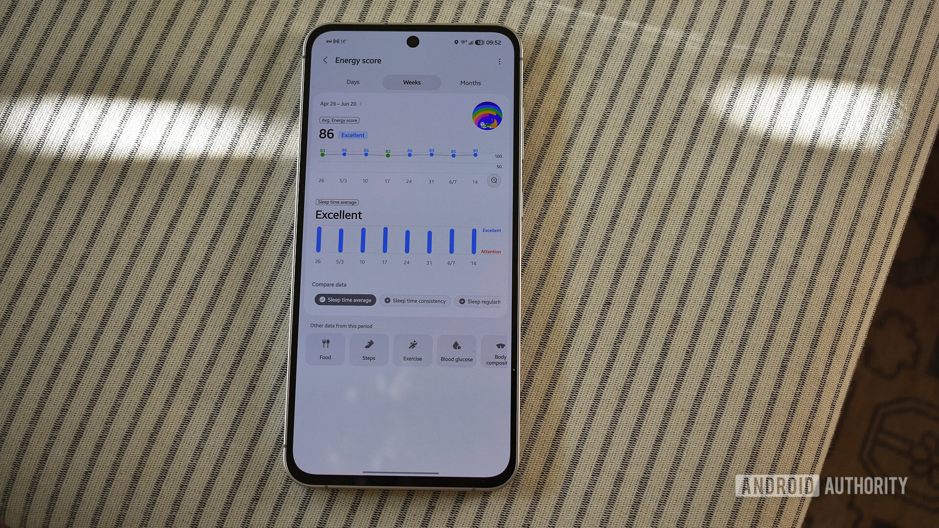 samsung health app redesign graph compare data tool 1 samsung health app redesign graph compare data tool 1