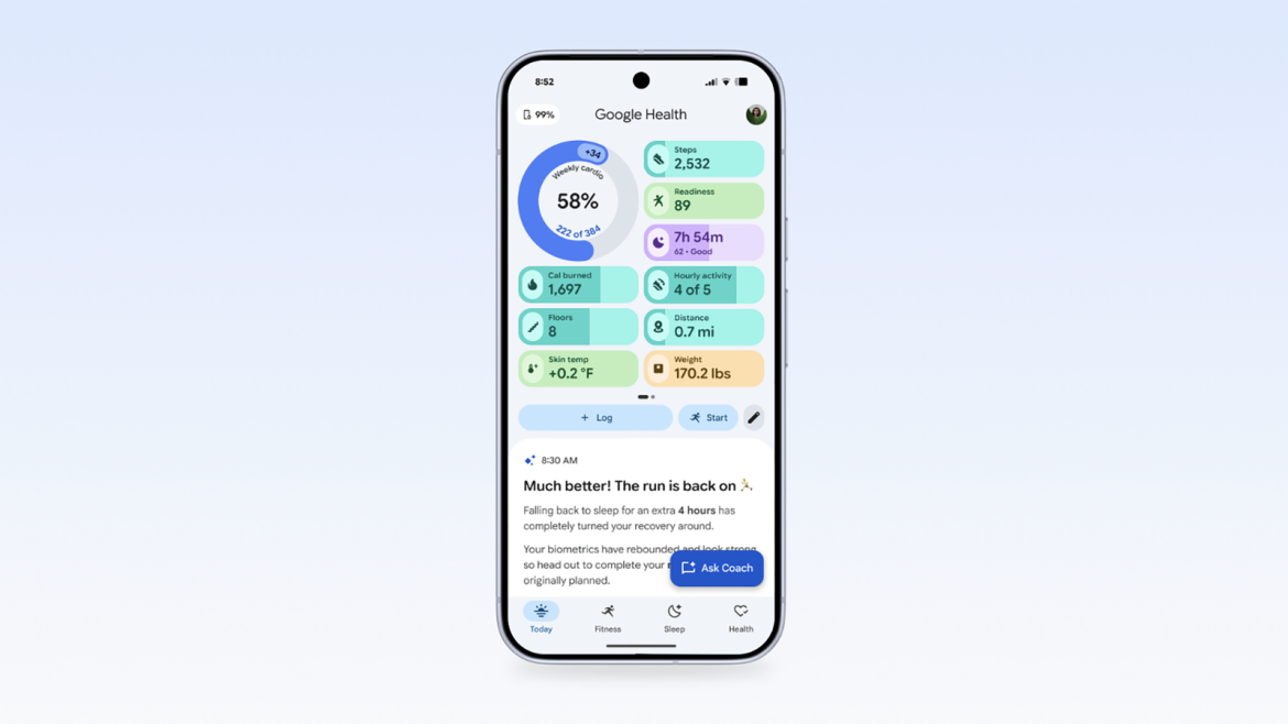 Google Health 5.02 finally brings back Fitbit features users have been asking for
