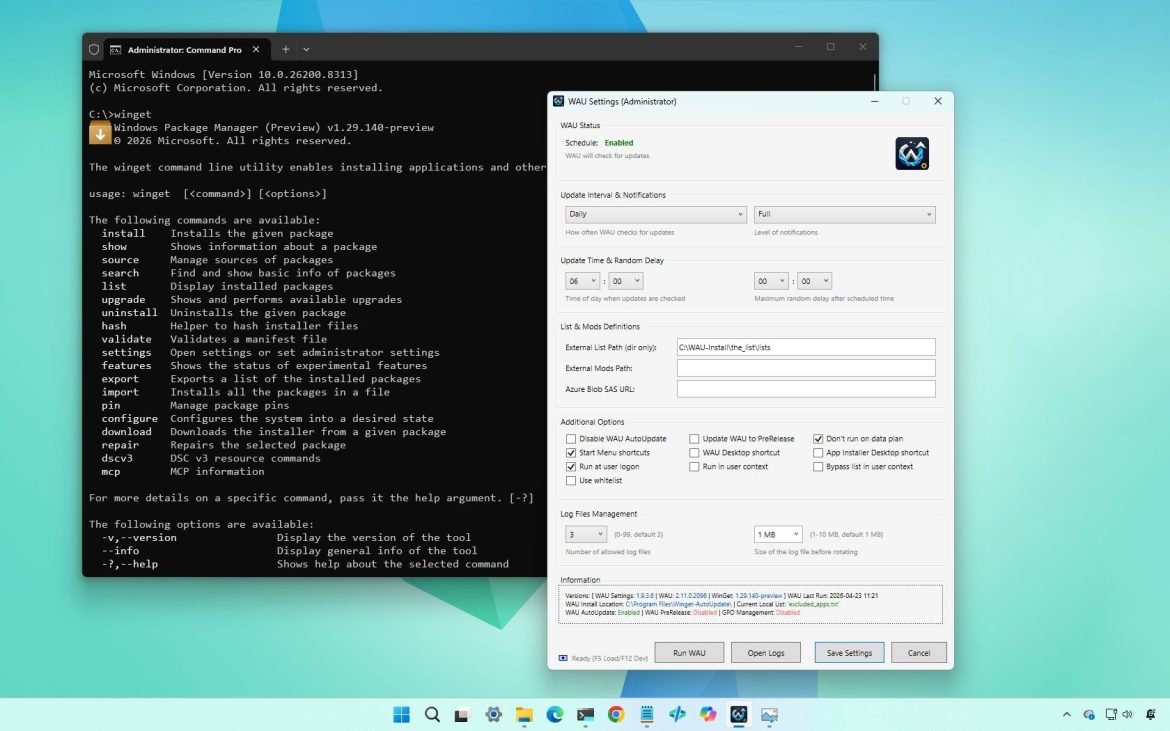 “Your apps should update themselves” — Winget-AutoUpdate is the missing piece for automatic app updates on Windows 11