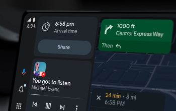 Android Auto split screen mode