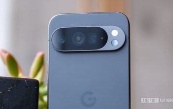Google Pixel 10 Pro XL camera standing